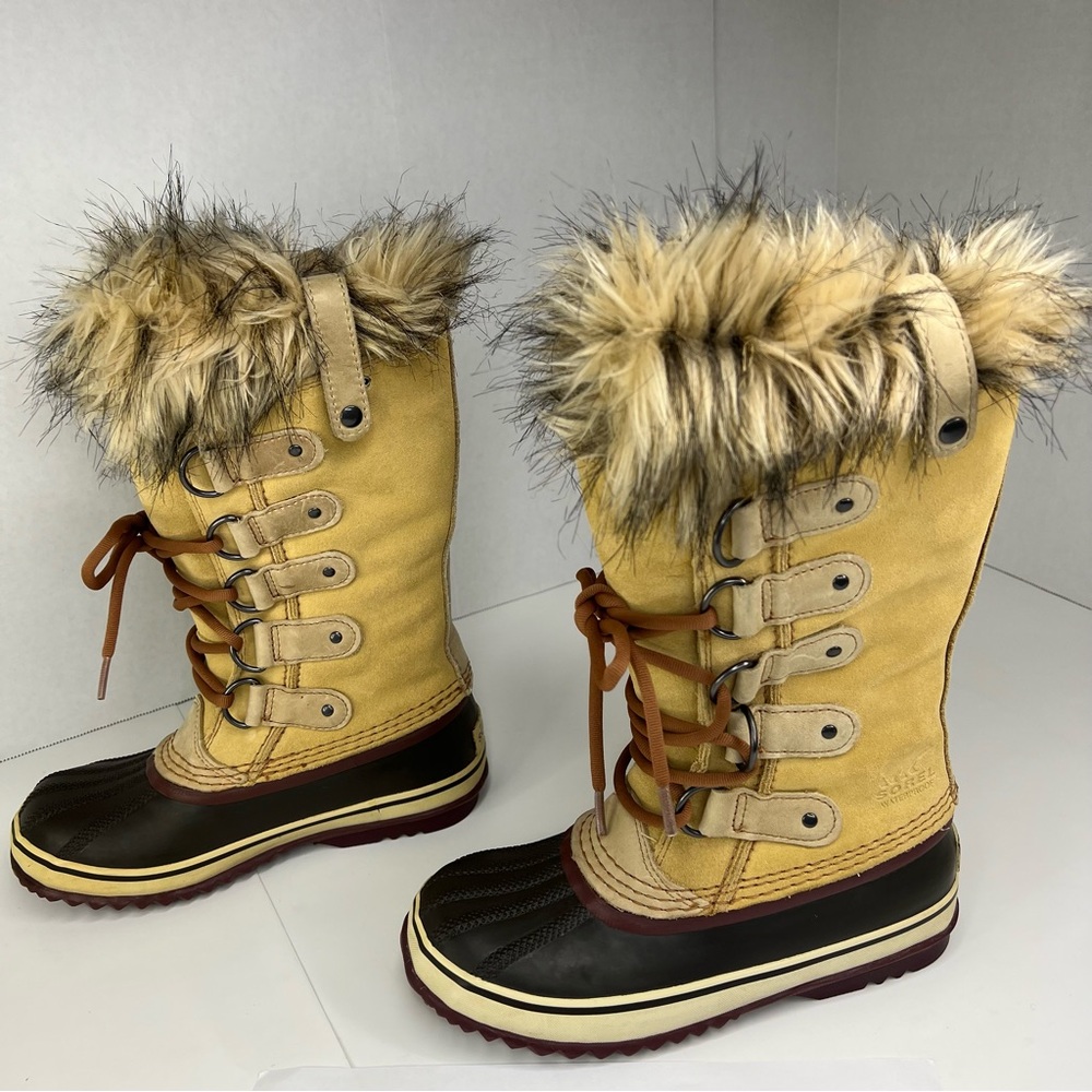 Sorel Joan of Arctic  Women’s Waterproof Faux Fur Boots